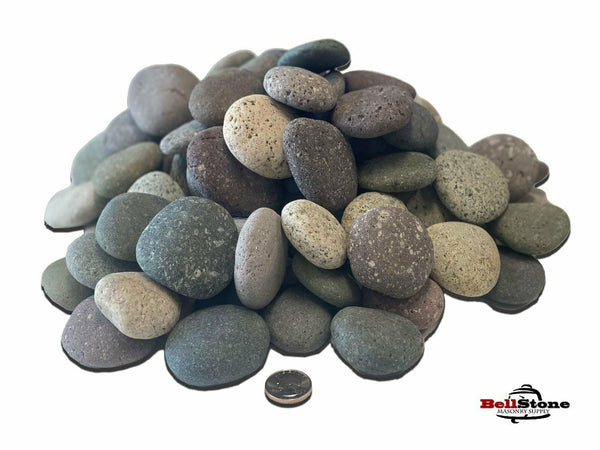 Mixed Mexican Beach Pebbles 1"- 2” - BellStone