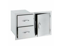 33" 2-Drawer & Access Door Combo - BellStone