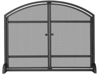 Single Panel Black  Arch Top - BellStone
